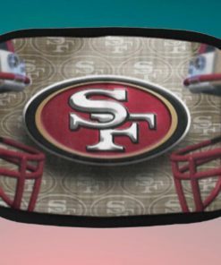 SF 49ers Filter Face Mask Activated Carbon