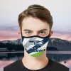 Seattle Seahawks Face Mask Filter PM2.5 - Seattle Seahawks - US 2020 Face Mask