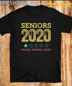 Class Of 2020 Graduation Quarantined Tee Shirts - Seniors 2020 Worst Ending Ever Shirt -