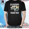 Snoopy Thank You To All The Wonderful Healthcare Workers Shirt