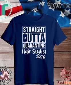 Straight Outta Hair Stylist Shirt