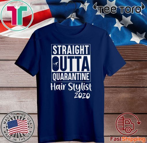 Straight Outta Hair Stylist Shirt