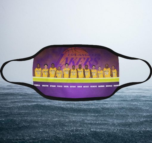 Team Los Angeles Lakers Filter Face Mask