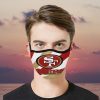 Team San Francisco 49ers Face Mask filter
