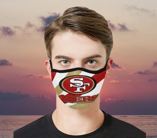 Team San Francisco 49ers Face Mask filter