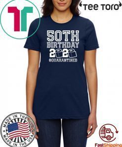 Official 50th Birthday Shirt, Quarantine Shirt, The One Where I Was Quarantined 2020 T-Shirt