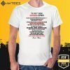To My Son Senior 2020 Shirt