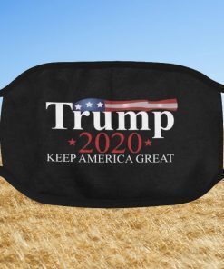 Trump 2020 Keep America Great Face Mask PM2.5 Flag US