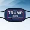Trump 2020 Keep America Great Filter Face Mask