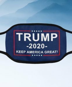 Trump 2020 Keep America Great Filter Face Mask