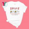Trump 2020 the Year When Shit Got Real Shirt