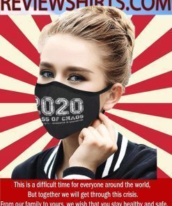 2020 CLASS OF CHAOS US CLOTH FACE MASK