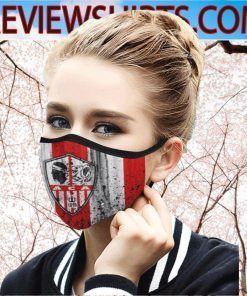 Logo AC Ajaccio Soccer Club Face Masks