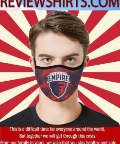 Albany Empire Football Team 2020 Face Mask