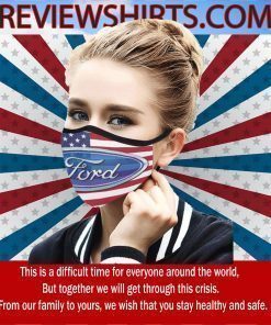 American Flag Ford Cloth Face Mask