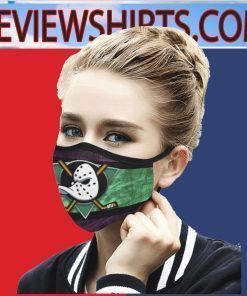 Logo Anaheim Ducks Flag US Cloth Face Mask