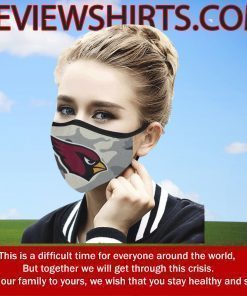 Camo Logo Arizona Cardinals Cloth Face Mask