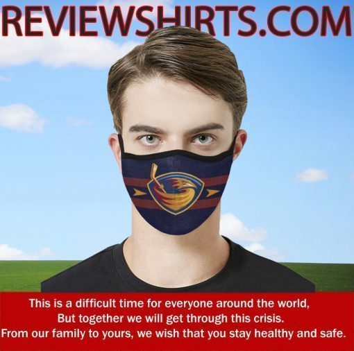 Atlanta Thrashers Flag US Cloth Face Mask