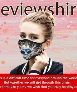 BRIGHAM YOUNG COUGARS FLAG US CLOTH FACE MASK