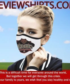 BROWN BEARS LOGO US CLOTH FACE MASK - GIFT father's day For Coronavirus 2020