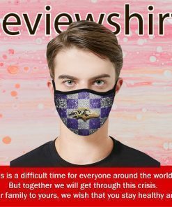 Baltimore Ravens Mask Filter - Face Mask Filter PM 2.5