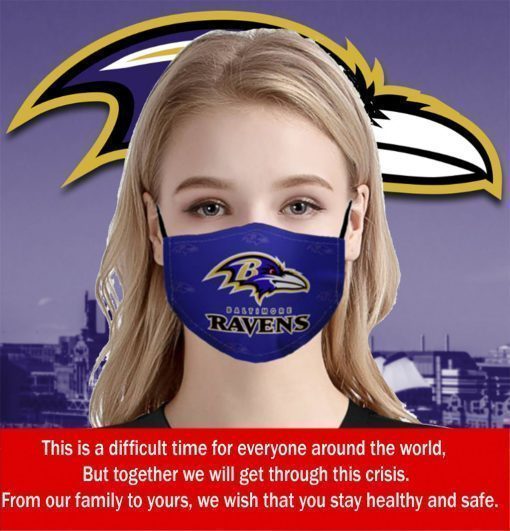 Baltimore Ravens cloth face Masks USA