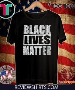 Black Lives Matter T-Shirt With Names Of Victims T-Shirt