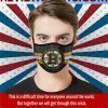 Boston Bruins Flag US Cloth Face Mask