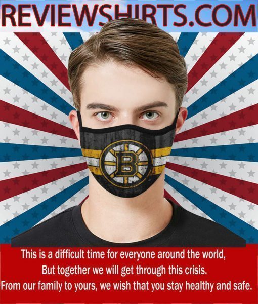 Boston Bruins Flag US Cloth Face Mask