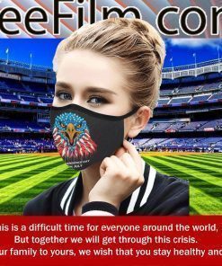 4th July Eagle Flag US Face Masks - Independence Day USA Masks