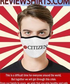 Citizen Clock 2020 Cloth Face Mask