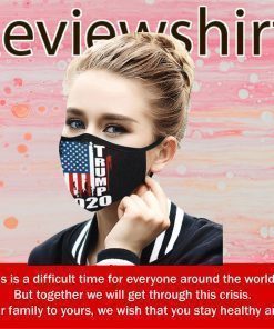 Trump 2020 American Flag Vintage Face Masks