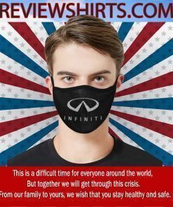 Infiniti Logo Face Mask - Infiniti Car Symbol #FaceMask 2020