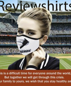 Logo Kansas City Brigade Primary Arena Football League Face Mask