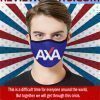 Logo AXA Cloth Face Mask US