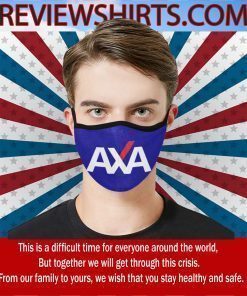 Logo AXA Cloth Face Mask US