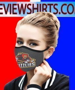 Logo Alaska Grizzlies Cloth Face Masks
