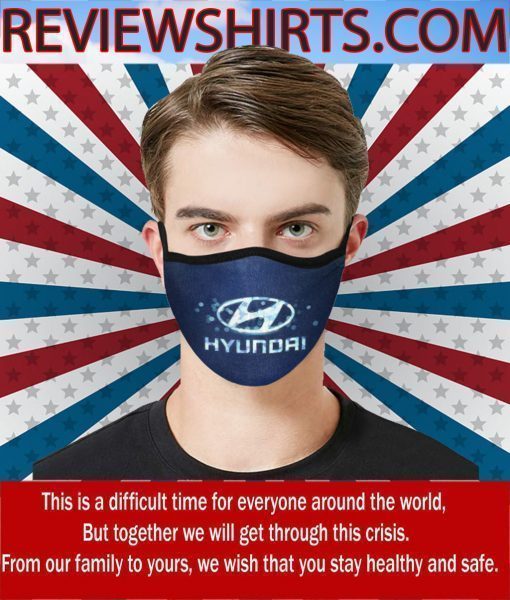 Logo Hyundai Car Face Masks