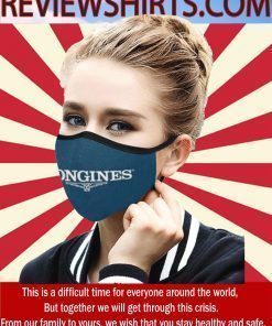 Logo Longines Clock Face Masks