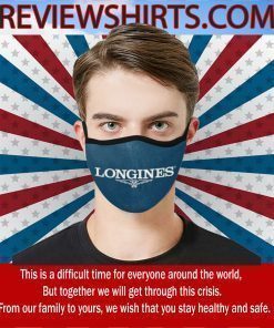 Logo Longines Clock Face Masks