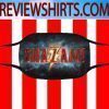 Logo Shazam Face Mask