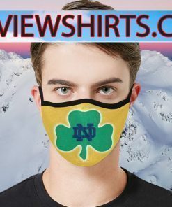 Logo notre dame Face Masks