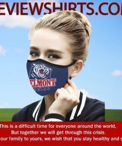 Belmont Bruins university Logos Cloth Face Mask US