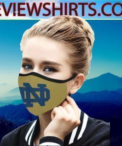 Notre Dame Face Mask - Notre Dame #FaceMask - Notre Dame NFL Face Mask