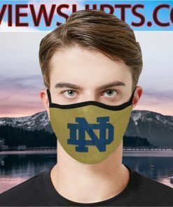 Notre Dame Face Mask - Notre Dame #FaceMask - Notre Dame NFL Face Mask