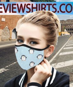 Penguins Cartoon Funny Face Masks