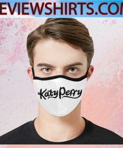 Logo Singer Katy Perry Cloth Face Mask