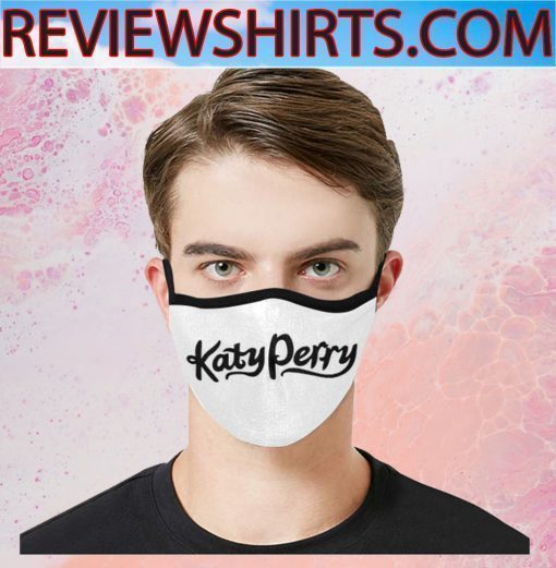 Logo Singer Katy Perry Cloth Face Mask