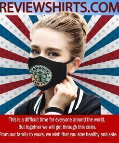 Logo Starbucks Coffee Cloth Face Mask