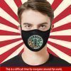 Logo Starbucks Coffee Cloth Face Mask
